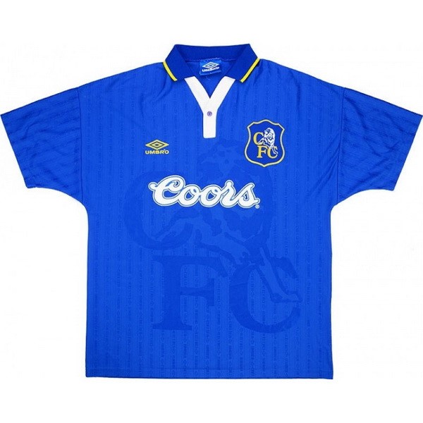 Camiseta Chelsea Primera Equipo ML Retro 1997 Azul